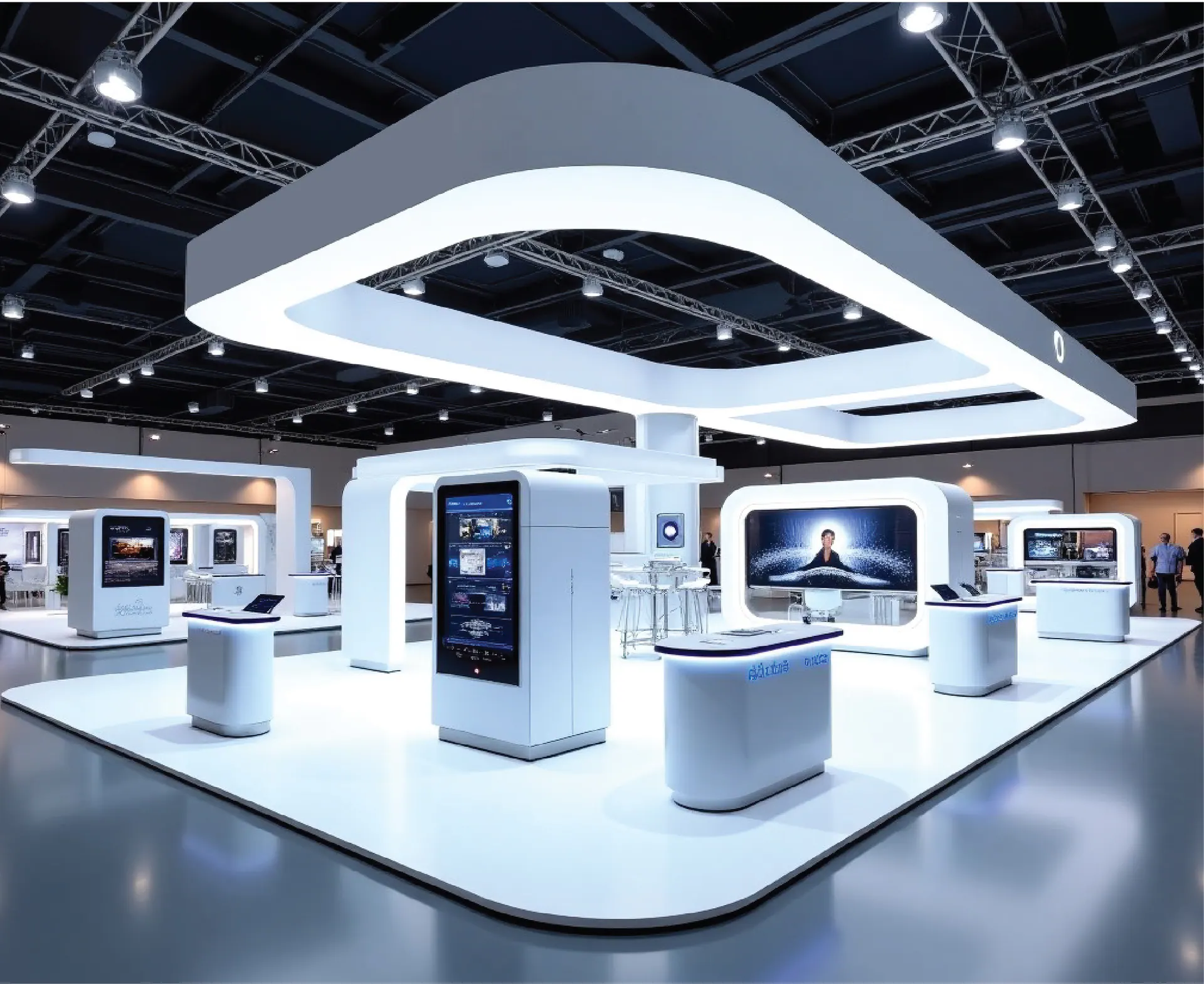 Custom exhibition stand built by Desert Exhibitions
